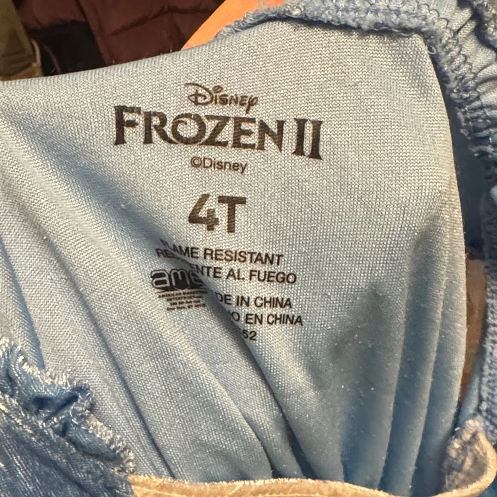 Kids Princess Frozen Elsa Ana Costume pajama Set - 4-5T - Picture 2 of 5
